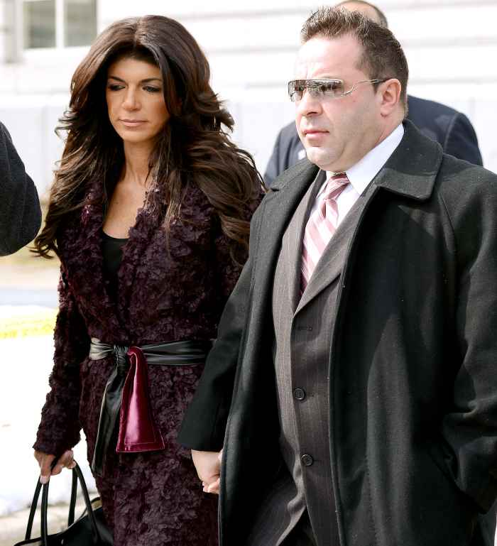 Teresa and Joe Giudice are photographed at Newark New Jersey Federal Criminal Court March 4, 2014.