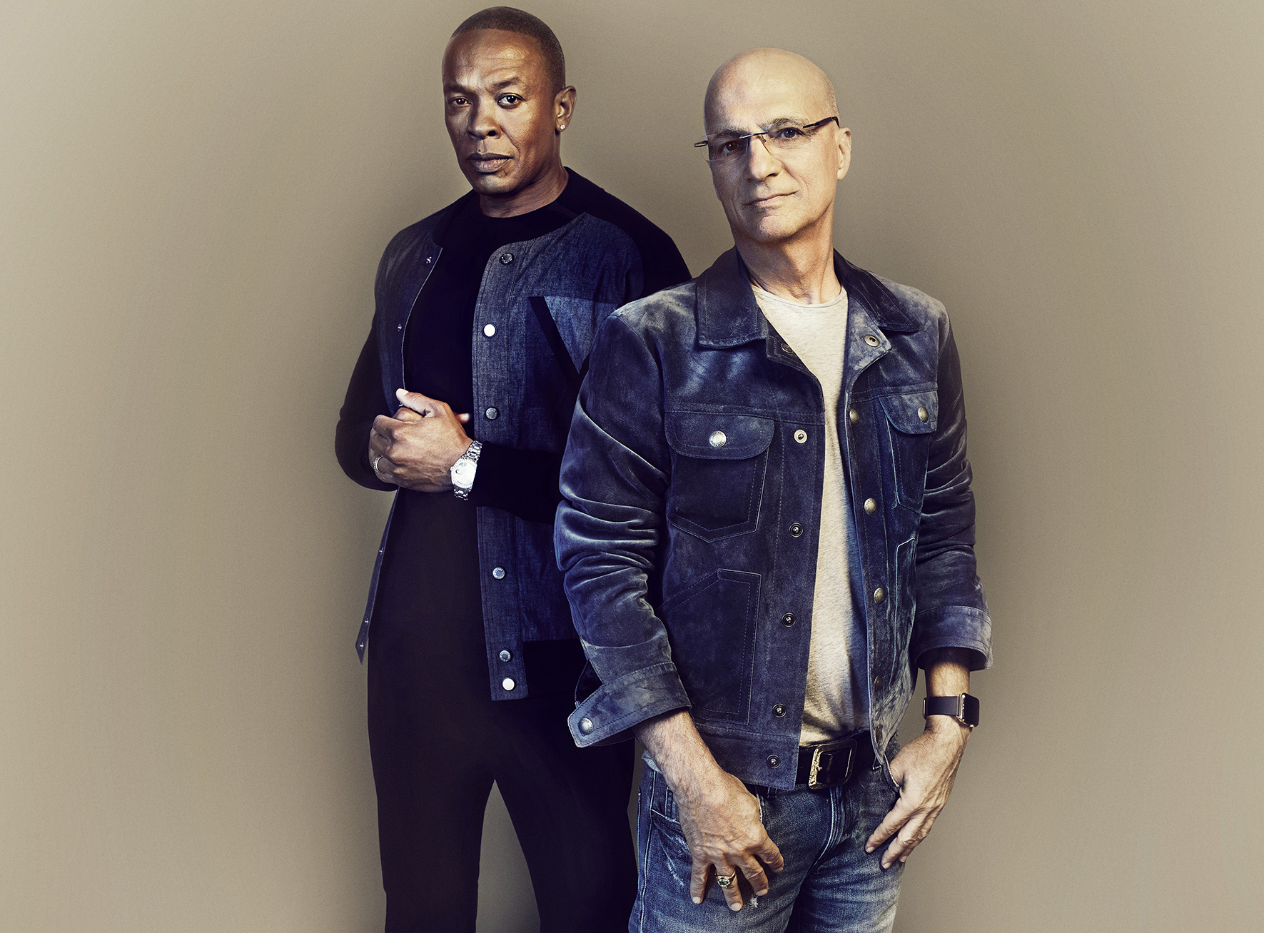 Dr. Dre and Jimmy Iovine Joe Pugliese /AUGUST/courtesy of HBO
