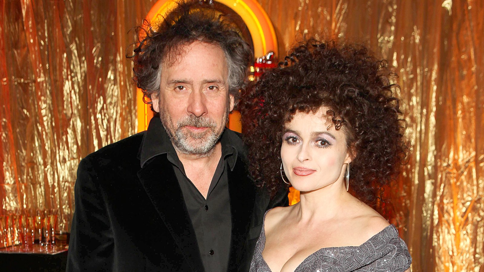 Tim Burton and Helena Bonham Carter attend 'A Night Of Funk & Soul 2013' for Save The Children UK at The Roundhouse on March 20, 2013 in London, England.
