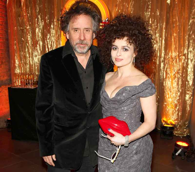 Tim Burton and Helena Bonham Carter attend 'A Night Of Funk & Soul 2013' for Save The Children UK at The Roundhouse on March 20, 2013 in London, England.