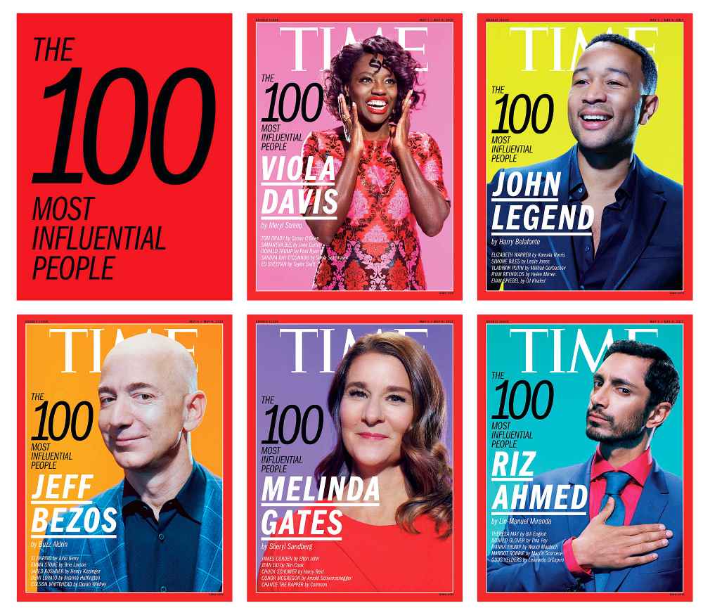 Time Reveals '100 Most Influential People in the World' List for 2017