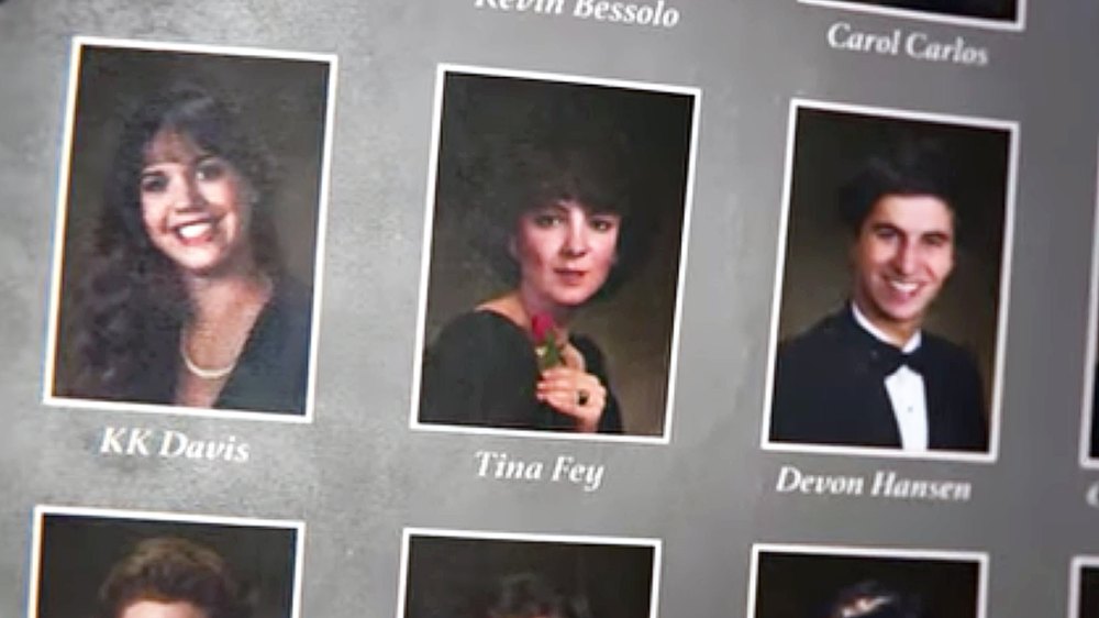 Tina Fey yearbook photo