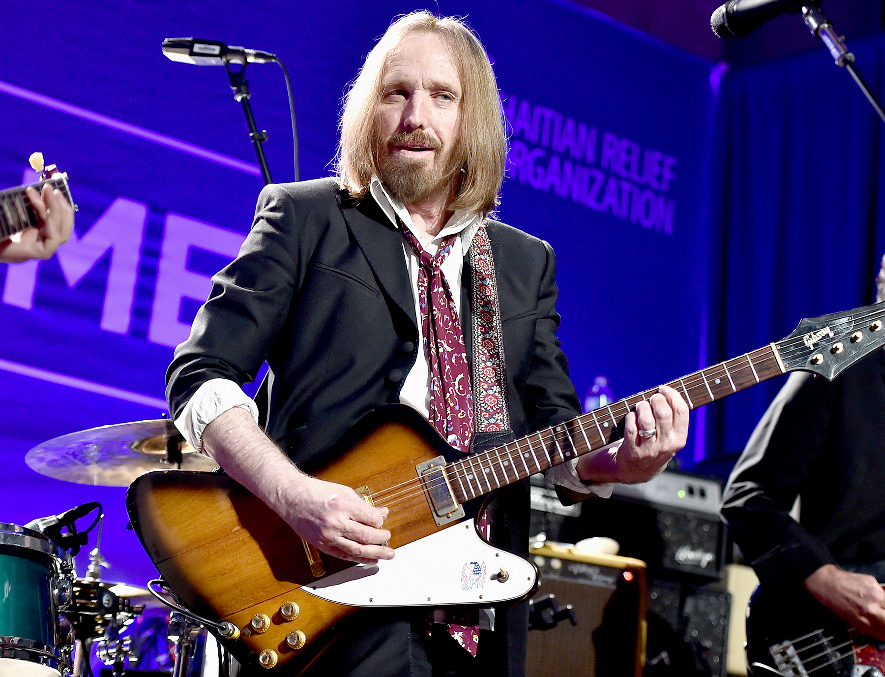 Tom Petty performs on stage during the 5th Annual Sean Penn & Friends Help Haiti Home Gala Benefiting J/P Haitian Relief Organization at Montage Hotel in Beverly Hills on January 9, 2016.