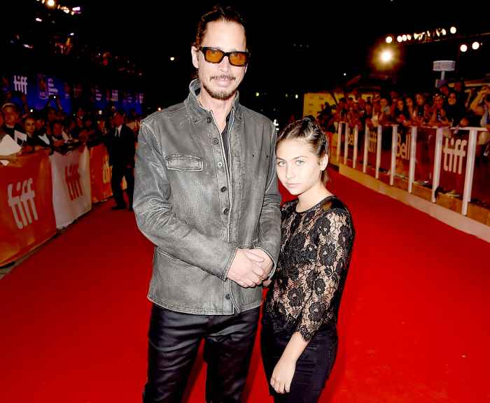Chris Cornell and Toni Cornell attend the "The Promise" premiere during the 2016 Toronto International Film Festival at Roy Thomson Hall on September 11, 2016 in Toronto, Canada.