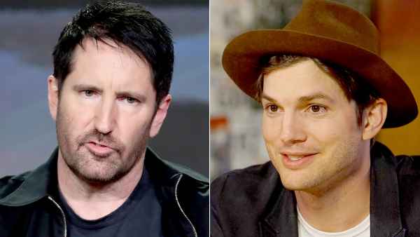 Trent Reznor and Ashton Kutcher
