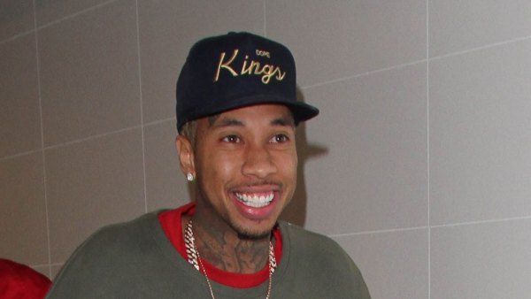 Tyga arriving at LAX earlier this month