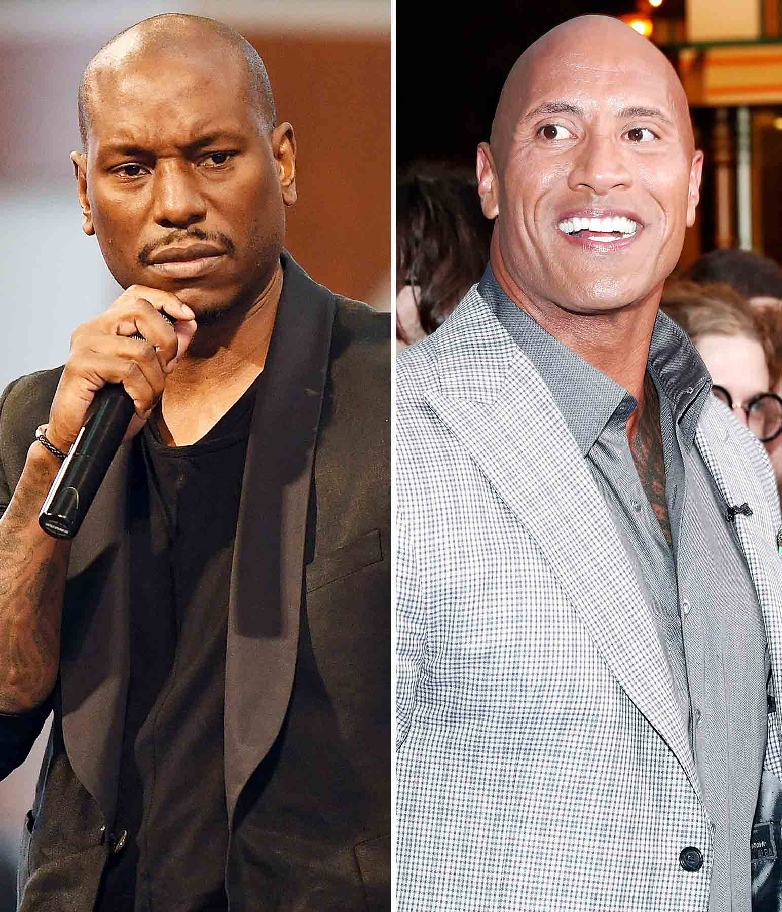 Tyrese Gibson Dwayne Johnson
