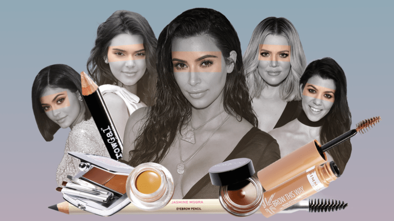 What The Kardashians’ Brows Reveal About Their Personalities