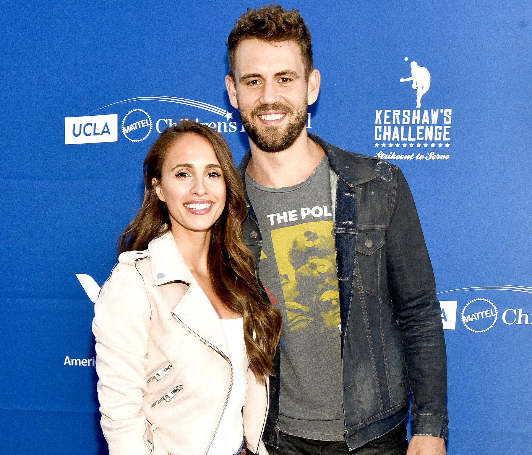 Vanessa Grimaldi and Nick Viall attend the 5th Annual Ping Pong 4 Purpose on July 27, 2017 in Los Angeles, California.