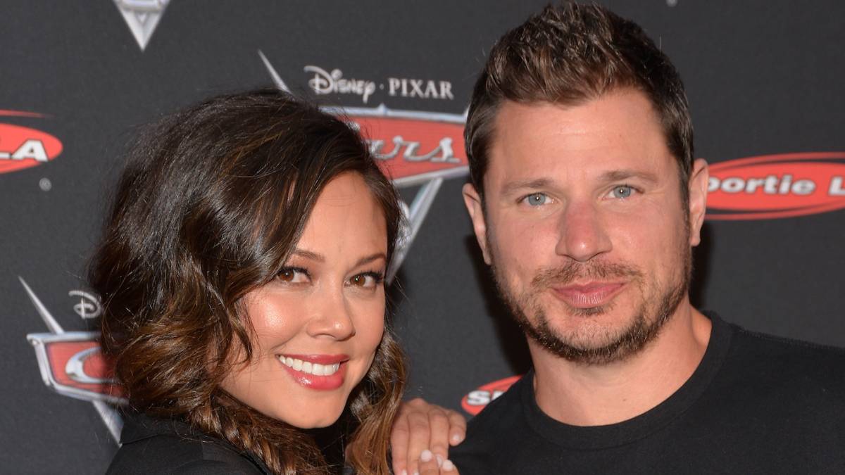 Vanessa and Nick Lachey