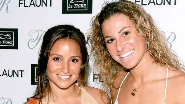 "Real World" cast members Veronica Portillo and Rachel Robinson arrive at the Le Tigre Cocktail Party and BBQ at the Sagamore Hotel August 28, 2004 in Miami, Florida.