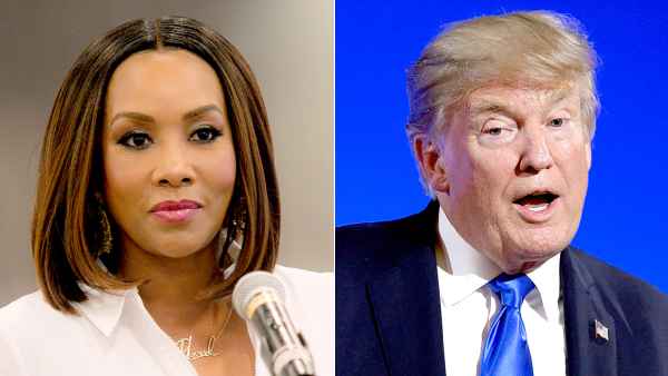 Vivica A. Fox and Donald Trump