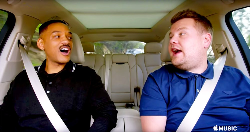 Will Smith and James Corden