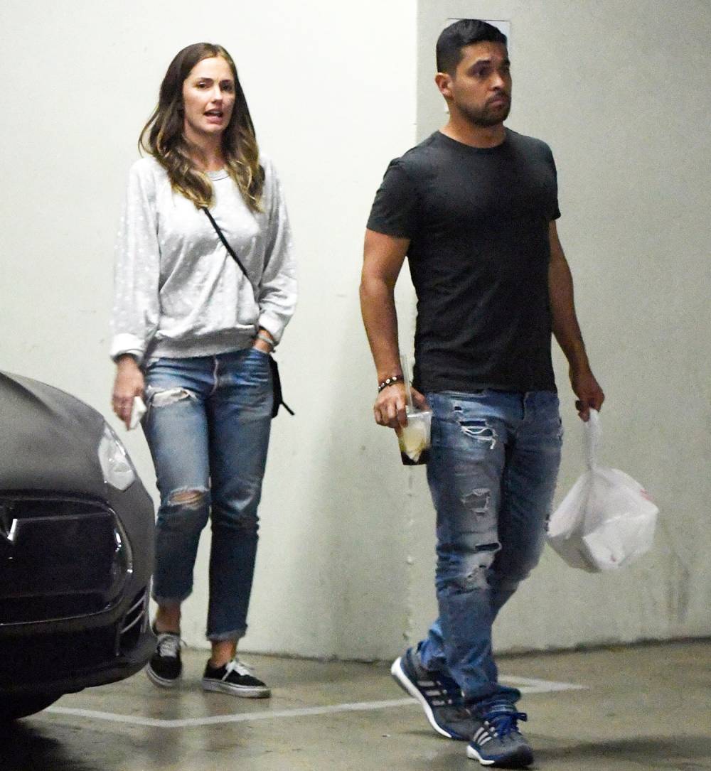Minka Kelly and Wilmer Valderrama