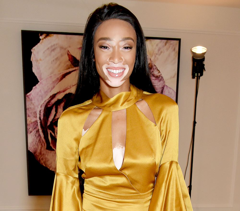 Winnie Harlow attends the inaugural fundraising dinner for The Petra Stunt Foundation in aid of PS Place at the Corinthia Hotel London on June 19, 2017 in London, England.