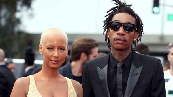 Amber Rose and Wiz Khalifa