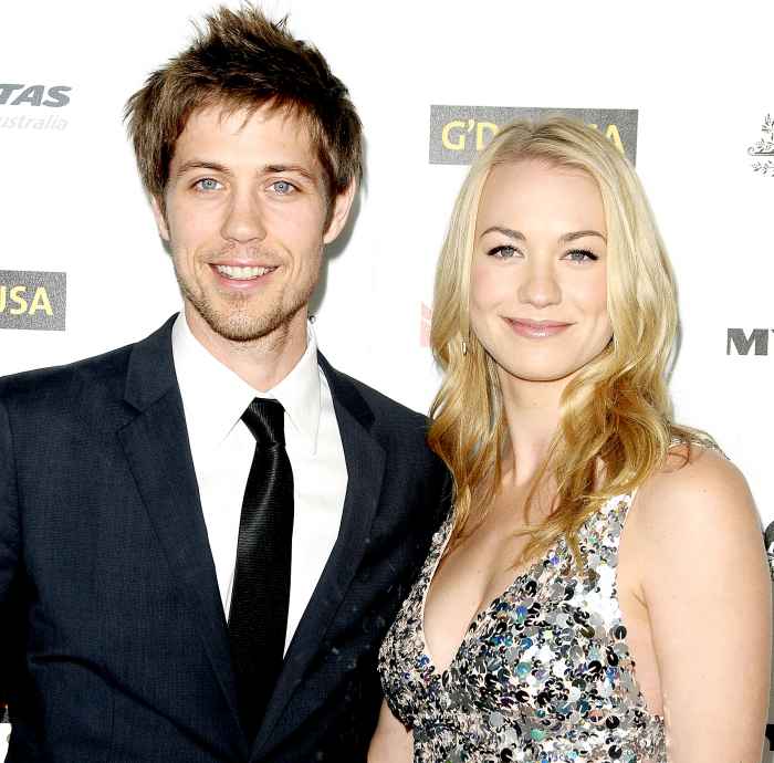 Tim Loden and Yvonne Strahovski attend the 2011 G'Day USA Los Angeles black tie gala at The Hollywood Palladium on January 22, 2011 in Los Angeles, California.