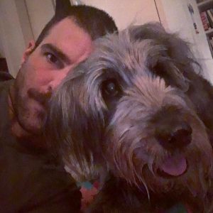 Zachary Quinto Noah dog