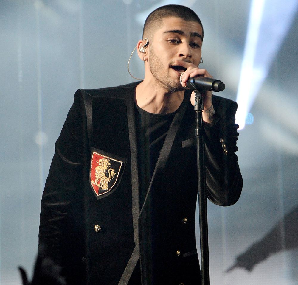 ZAYN performs onstage at the iHeartRadio Music Awards which broadcasted live on TBS, TNT, AND TRUTV from The Forum on April 3, 2016 in Inglewood, California.
