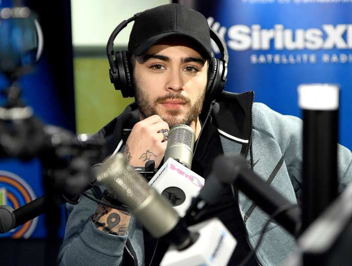 Zayn Malik visits SiriusXM's Hits 1 at SiriusXM Studio on December 14, 2016 in New York City.